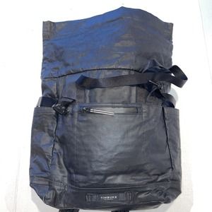 Timbuk2 Black Tuck Pack Roll Top Water-Resistant Laptop Backpack
